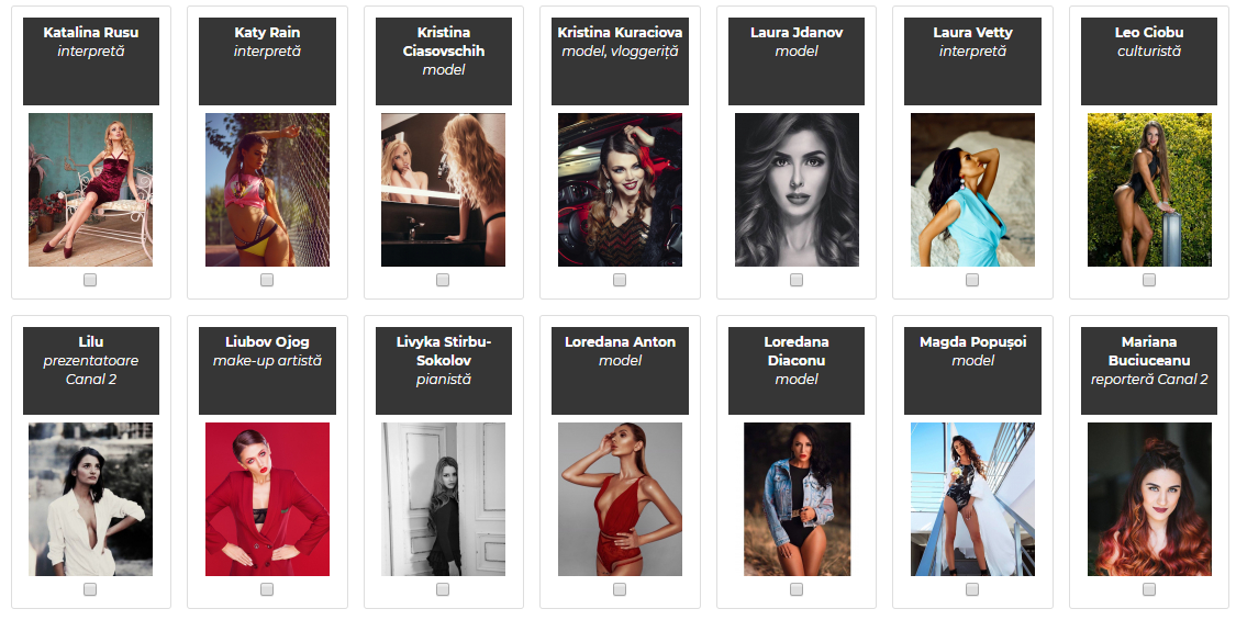 Top 100 cele mai sexy femei ale Moldovei 2018