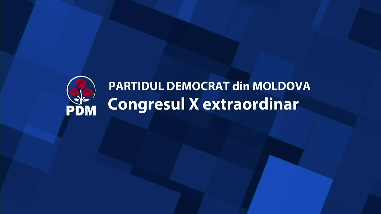 LIVE Congresului Al X Lea Extraordinar Al Partidului Democrat Din