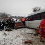 accident rutier vaslui, microbuz din moldova in accident vaslui