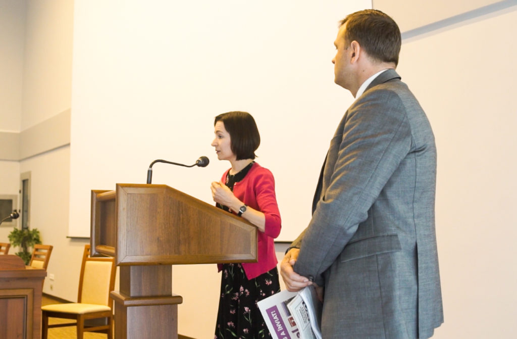 Alegeri în Chișinău, Andrei Năstase și Maia Sandu s-au întâlnit cu medicii de la Spitalul „Sf.Treime”, primaria chisinau 