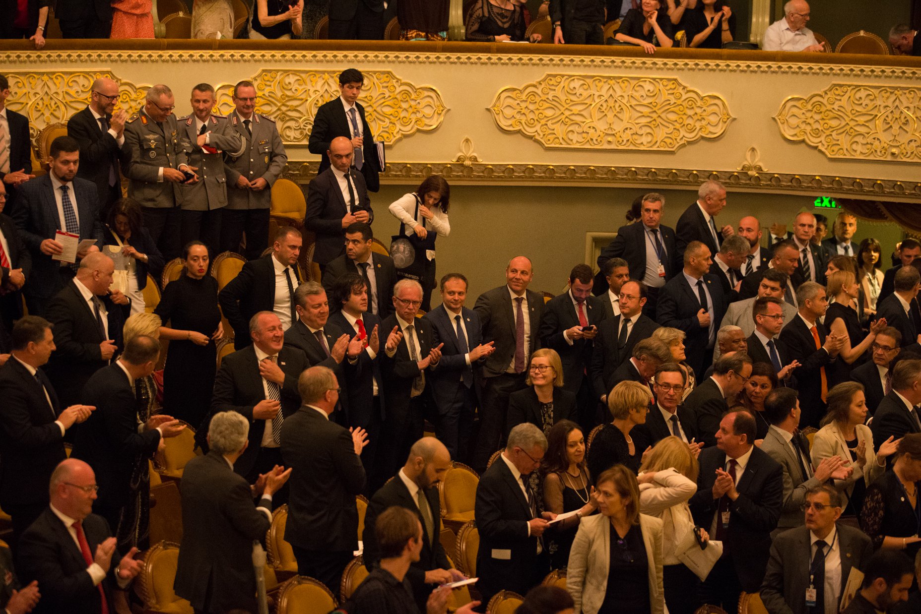 pdm, moldova, Andrian Candu, alături de înalți oficiali europeni și americani, felicită poporul georgian