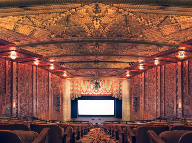 top filme, Paramount Theater din California, sua