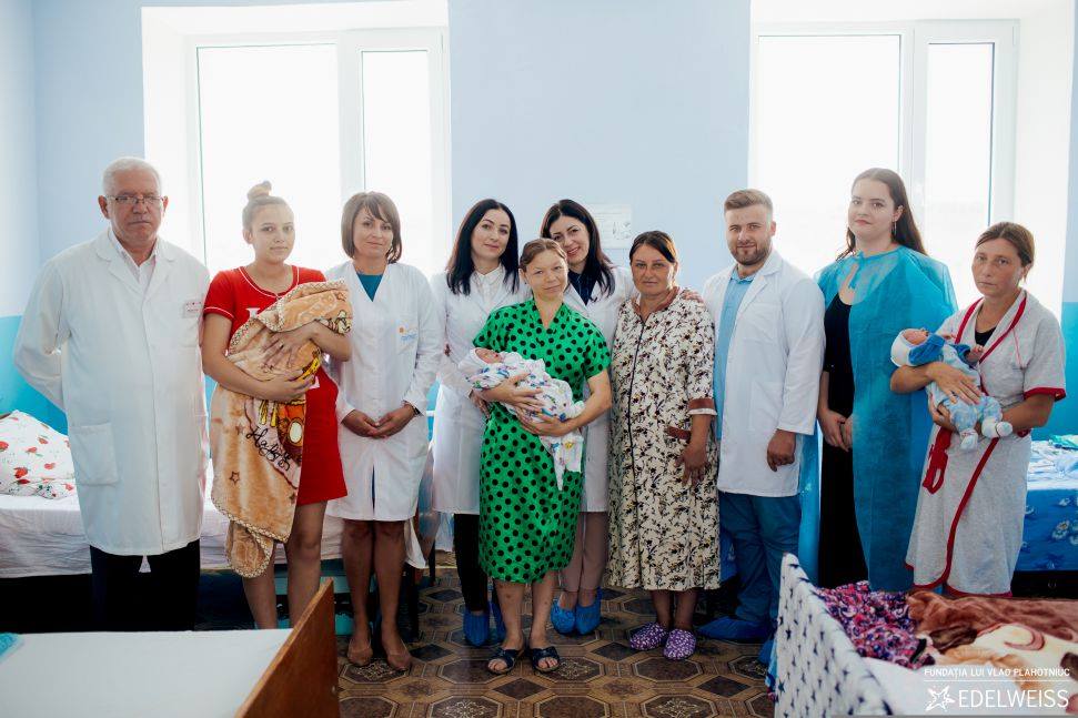 Campania „O nouă viață” a împlinit doi ani, a fost lansată de Fundația lui Vlad Plahotniuc „Edelweiss”, pdm, maternitate, moldova