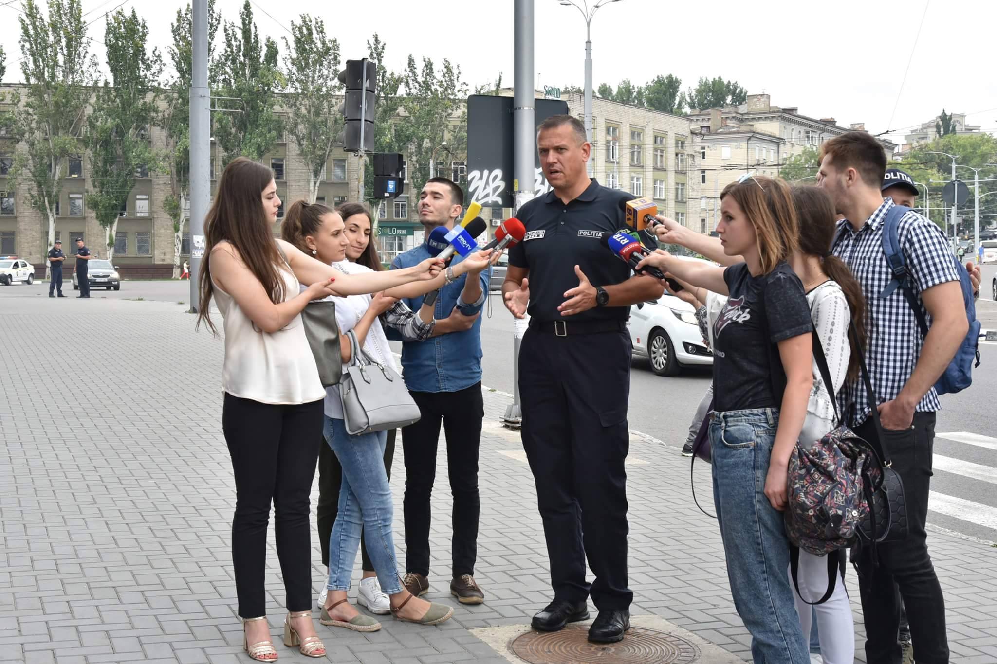 Șeful Poliției Naționale, alexandru pinzari, Fiți atenți la trecerea de pietoni, cineva drag vă așteaptă acasă, igp, accidente rutiere chisinau