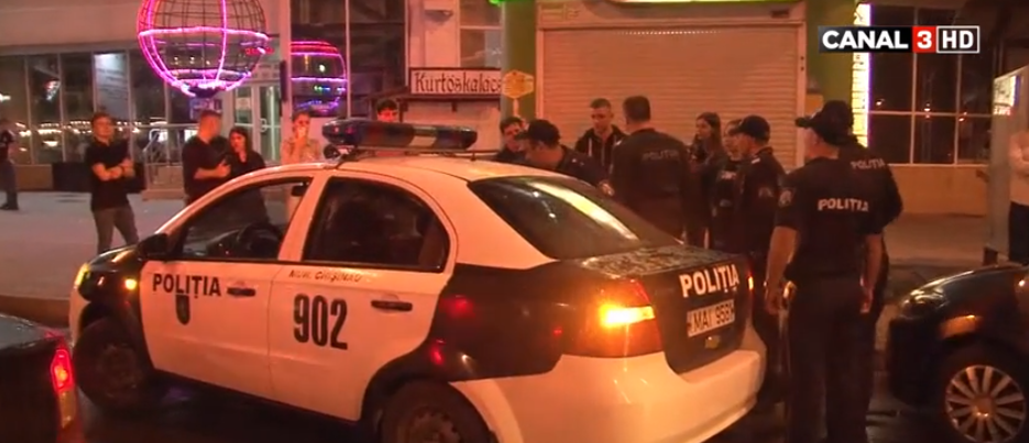 10 tineri s-au bătut la sânge de la o fată, în fața unui club de noapte din Chișinău, politia, mai, igp, pinzari