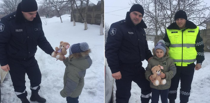 Un băiețel ai cărui părinți și bunei au murit într-un accident, a fost vizitat de polițiști, doua masini s-au ciocnit pe o strada din chisinau, accidente rutiere moldova 2018, politia chisinau, alexandru pinzari igp, copii orfani moldova 2019