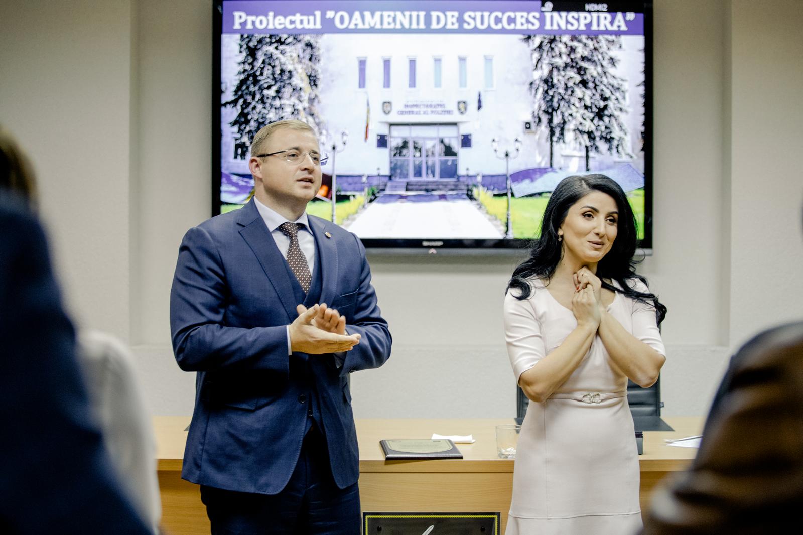 svetlana sainsus, gheorghe cavcaliuc, inspectoratul de politie, politia nationala, oameni de succes