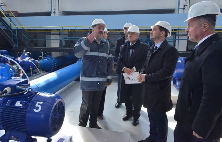 ruslan codreanu, Darea în exploatare a 8 stații de pompare a apei potabile și uzate din municipiul Chișinău, primaria capitalei republica moldova, apa canal chisinau, apa potabila din riul nistru