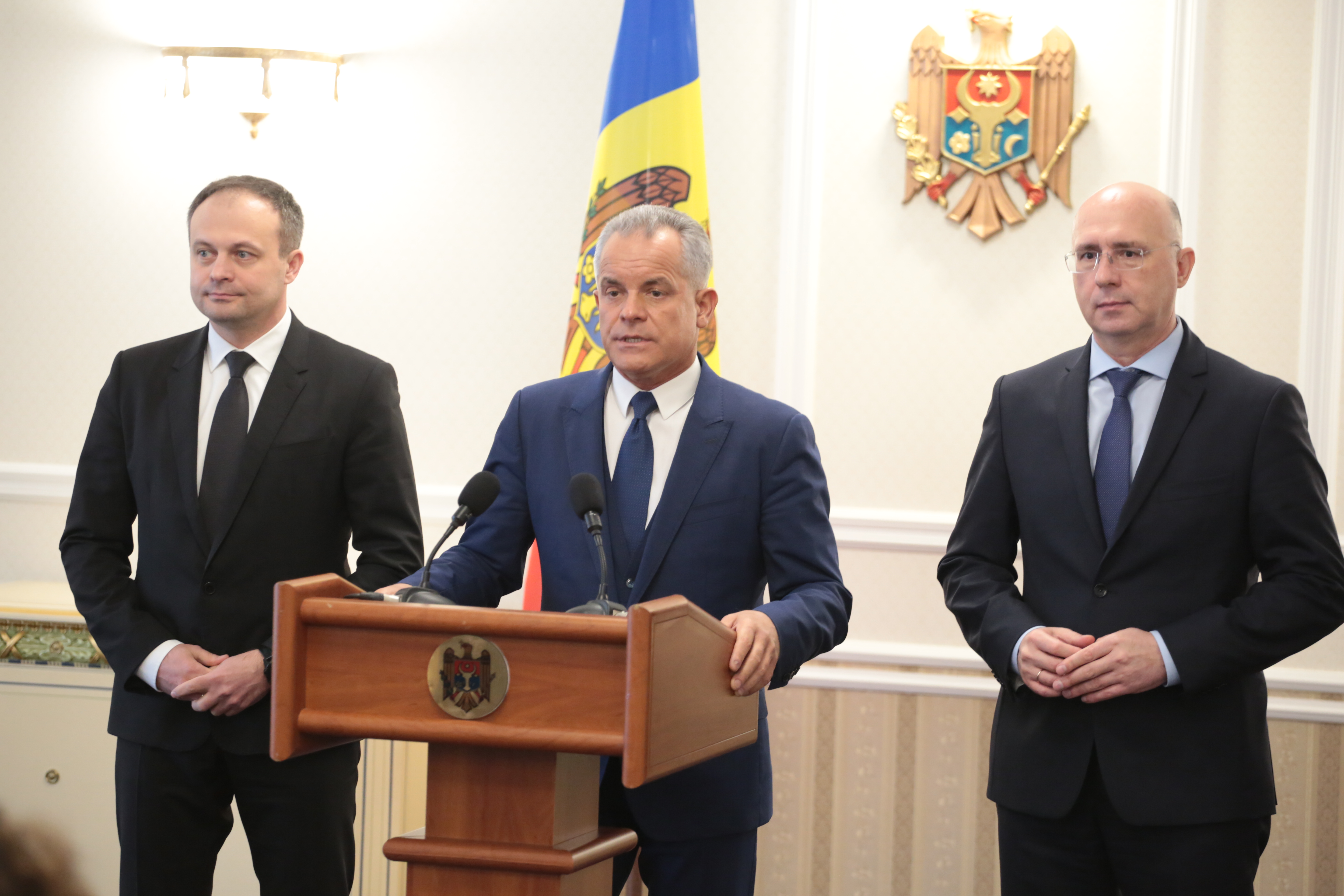 pdm Vlad Plahotniuc, Năstase și Sandu își propun unuia altuia funcții în loc să vină la discuții, pentru formarea unei majorități parlamentare, partidul democrat plahotniuc candu filip, igor dodon psrm