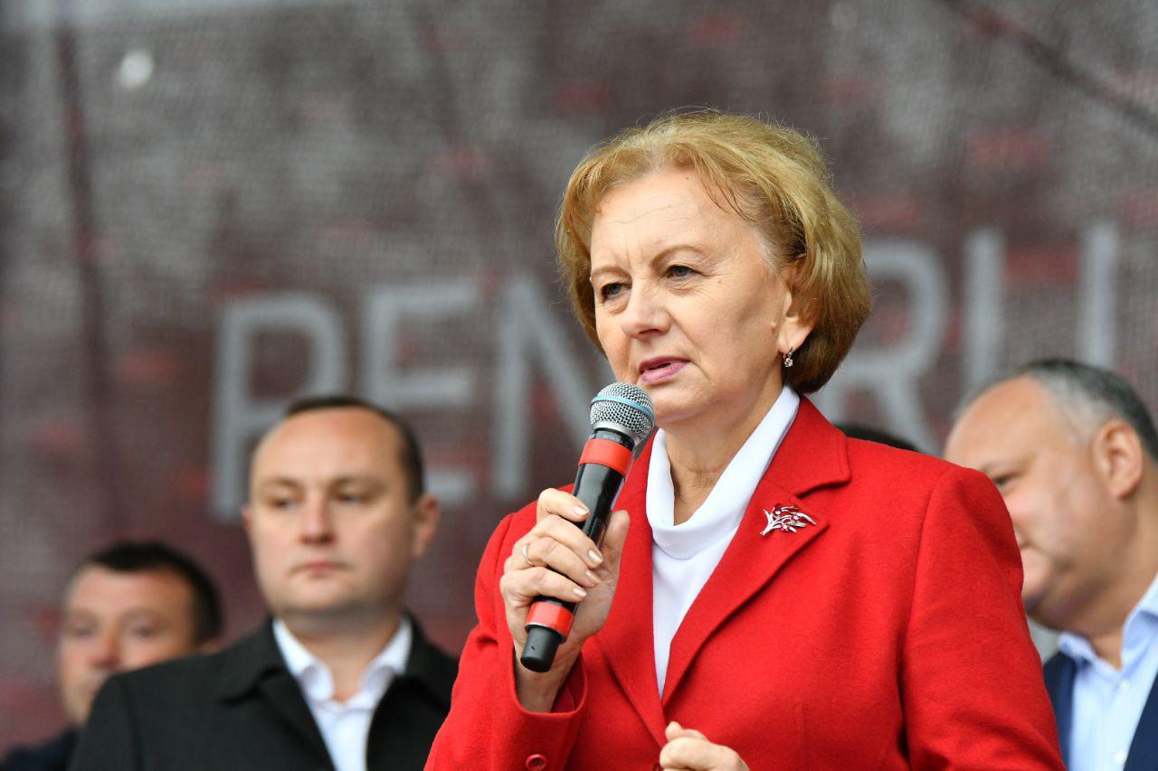 psrm zinaida grecianii, dodon socialistii ion ceabn