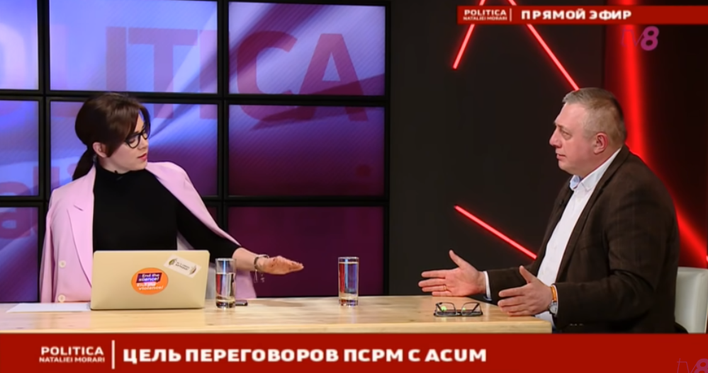 politica tv8 alexei tulbure natalia morari, propagada moldova