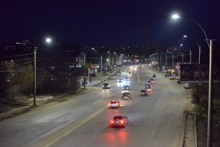 ruslan codreanu, A fost inaugurat iluminatul public pe strada Calea Ieșilor din capitală, orasul chisinau,