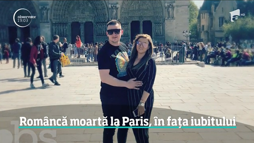 o romanca a murit in fata iubitului la paris