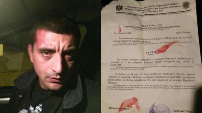 George Simion, Igor Dodon, unionis, Simion interzis in Republica Moldova, George Simion interzis de Dodon