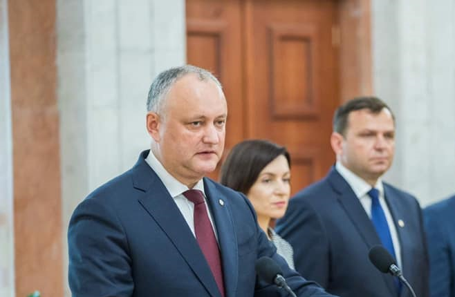 igor dodon maia sandu andrei nastase, acum psrm, parlament guvern moldova 2019