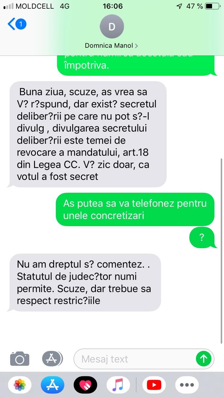 Domnica Manole, Curtea Constitutionala, CC, Vladimir Turcan