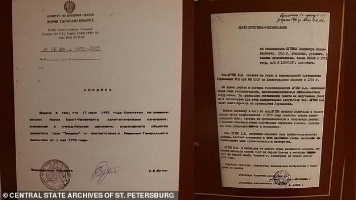Dosarul KGB al lui Putin