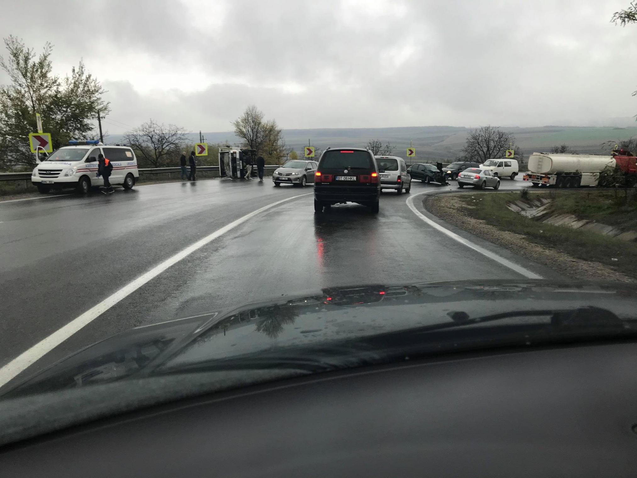 Accident, traseul Chișinău-Orhei, Republica Moldova