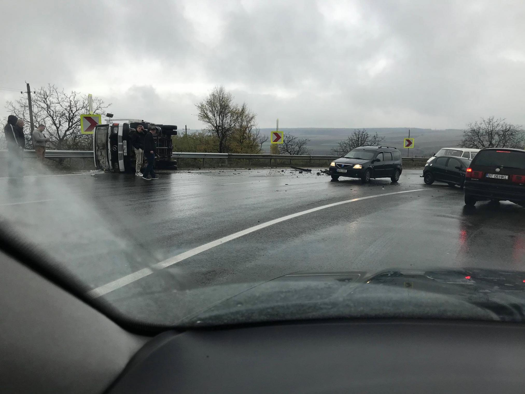 Accident, traseul Chișinău-Orhei, Republica Moldova