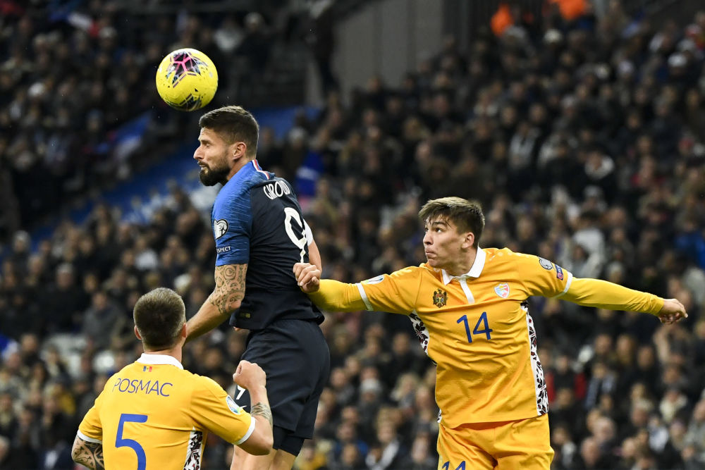 Moldova-Franța, Meci de Fotbal, scorul 1-2