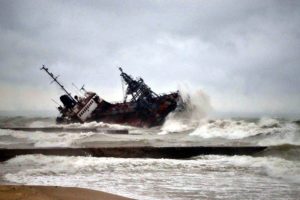 Navă moldovenească, eșuată, Odessa