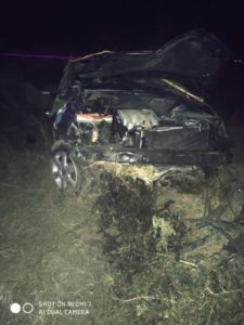 Accident- VW Sharan cu o Căruță
