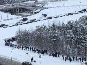 Surgut, Au îmbrățișat parcul
