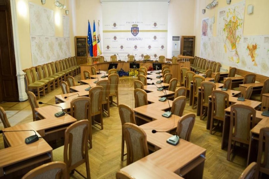 Sala Consiliului Municipal Chișinău