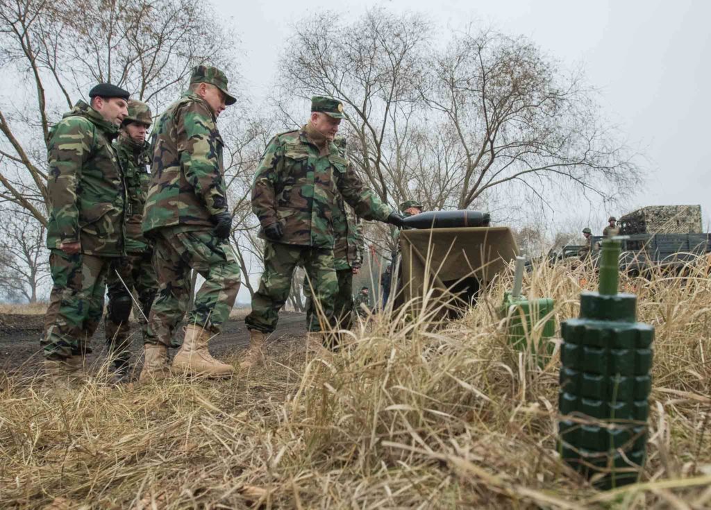 Igor Dodon, Uniformă Militară
