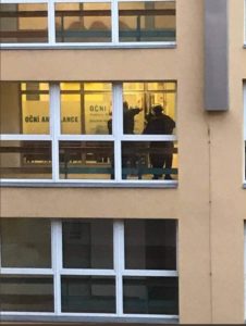 Atac armat, spital Cehia