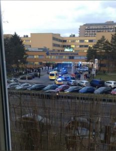 Atac armat, spital Cehia
