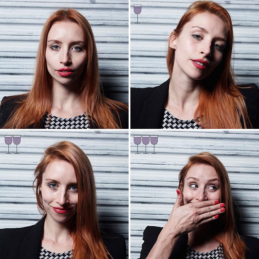 Ce se întâmplă după ce bei 1, 2 sau 3 pahare de vin?