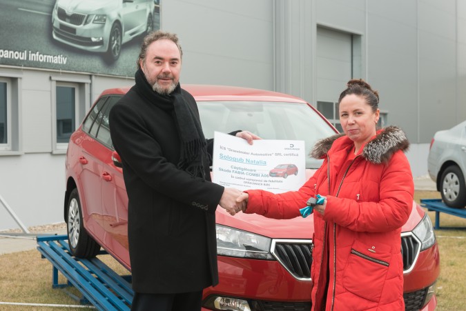 Draxlmaier, Bălți, , Premii pentru angajați, angajatul fidel, automobile, Skoda
