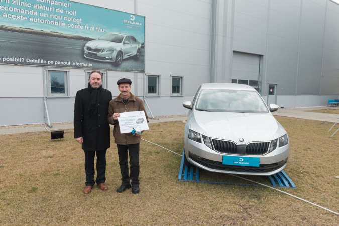 Draxlmaier, Bălți, , Premii pentru angajați, angajatul fidel, automobile, Skoda