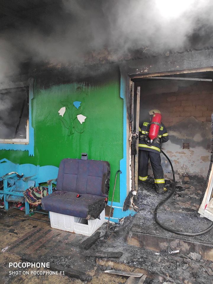 Incendiu, Telenești, Sărata Galbenă