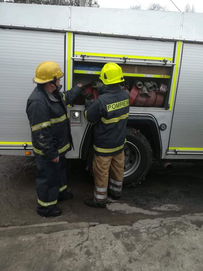 Pompieri, Incendiu Soroca