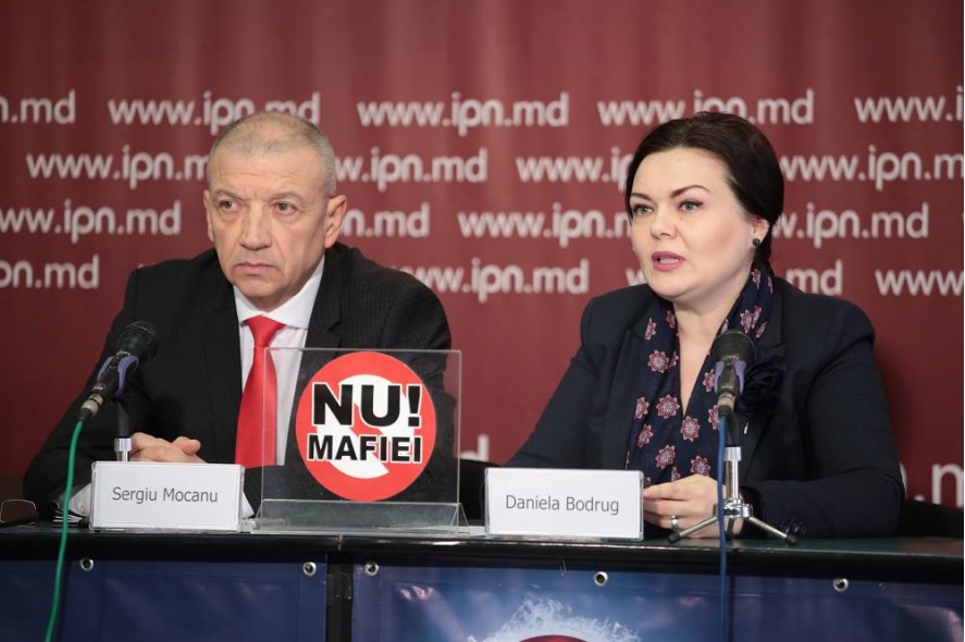 Daniela Bodrug, Sergiu Mocanu, Mișcarea Anti-Mafie