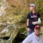 Familia prezidențială își continuă călătoriile prin Moldova: ”Astăzi, împreună cu familia, vizităm Mănăstirea Saharna”