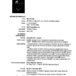 CV-ul Maiei Pârcălab