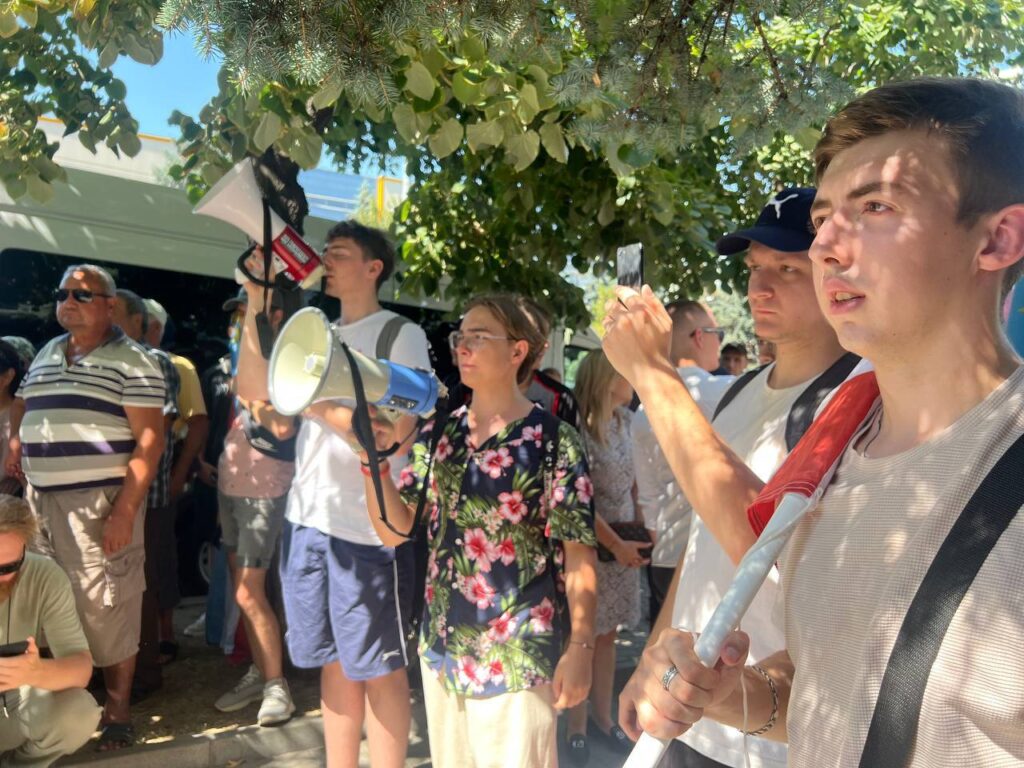 FOTO// „Este judecată nu Evghenia Guțul, ci întreg poporul găgăuz pentru că are o opinie diferită”...„Ședințe au loc practic în fiecare zi. Așa luptă ei cu opoziția”