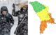 Harta oficială a avertizării meteo pentru 18 februarie cu cod portocaliu și galben de ninsori și vânt