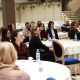 Participanți la sesiunile de instruire pentru antreprenori în Orhei, în cadrul proiectului susținut de Uniunea Europeană