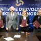 Au fost semnate contractele pentru finalizarea apeductului Prut-Fălești și modernizarea unei zone din Drochia în valoare de peste 83 milioane lei