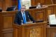 Renato Usatîi vorbind în Parlament despre unitatea pentru educație, cultură, tineret și sport