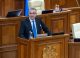 Renato Usatîi vorbind în Parlament despre unitatea pentru educație, cultură, tineret și sport