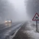 Avertizarea Cod Galben de ceață prelungită, recomandări pentru siguranța rutieră și pietoni