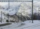 Tren deraiat în Elveția după o avalanșă care a blocat calea ferată în cantonul Valais