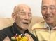 Portret al lui Kiyotaka Mizuno, cel mai vârstnic bărbat din Japonia, care a murit la 111 ani