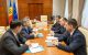 Vlad Batrîncea și Vladimir Odnostalko în discuție cu ambasadorul Kazahstanului despre cooperarea bilaterală