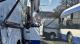 Un accident între un troleibuz și un automobil a avut loc pe strada Bogdan Voievod din Chișinău